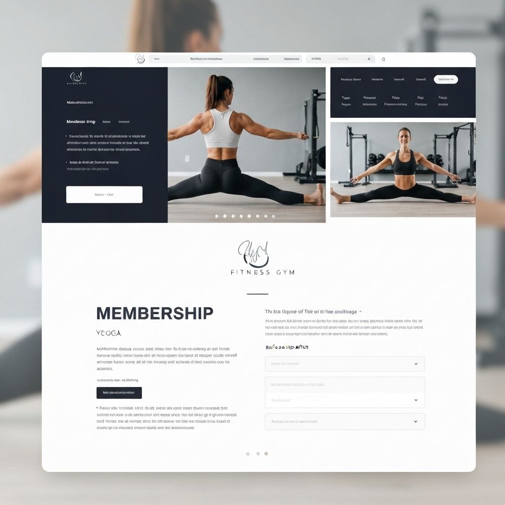 FitLife Gym website