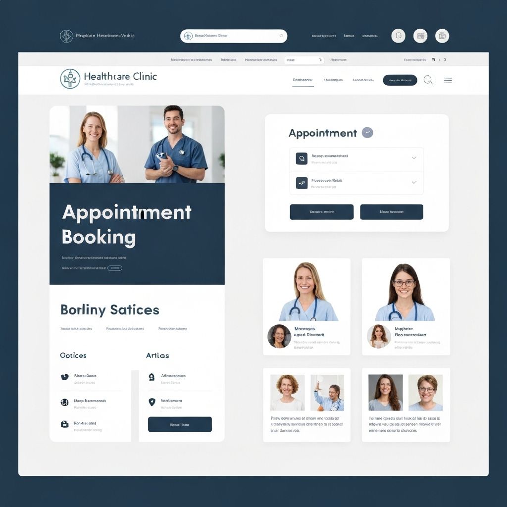 Bedford Health Clinic website